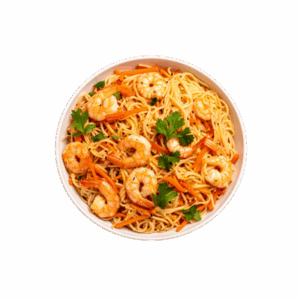 Nouilles Sautées Crevette satay